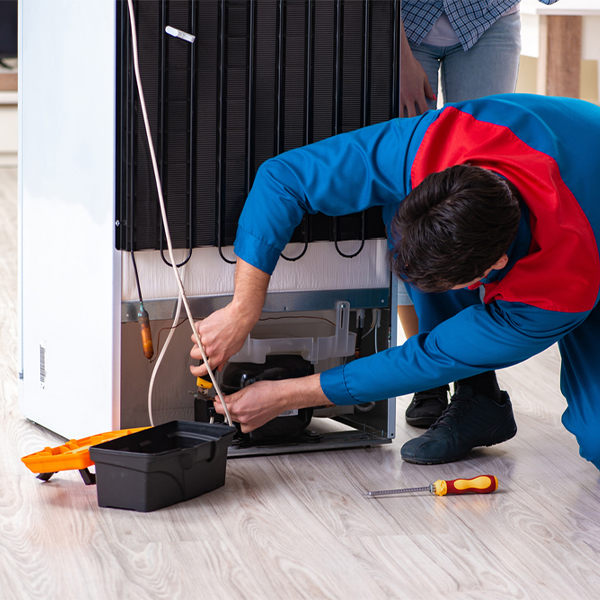 how much do you charge for refrigerator repair services in Annandale Minnesota